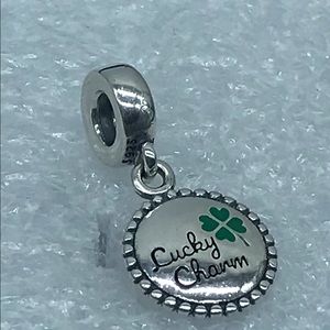 Pandora,” Lucky” S925ALE,  Dangle Pendant Charm 791169_81, P4-9